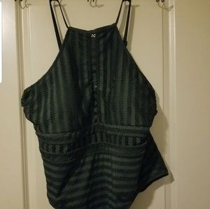 Black One piece Swimsuit Plus Size Fashion swim